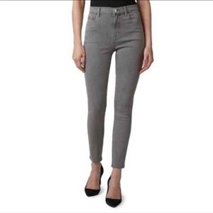 J Brand Super Skinny Vin Fatig Grey Jeans